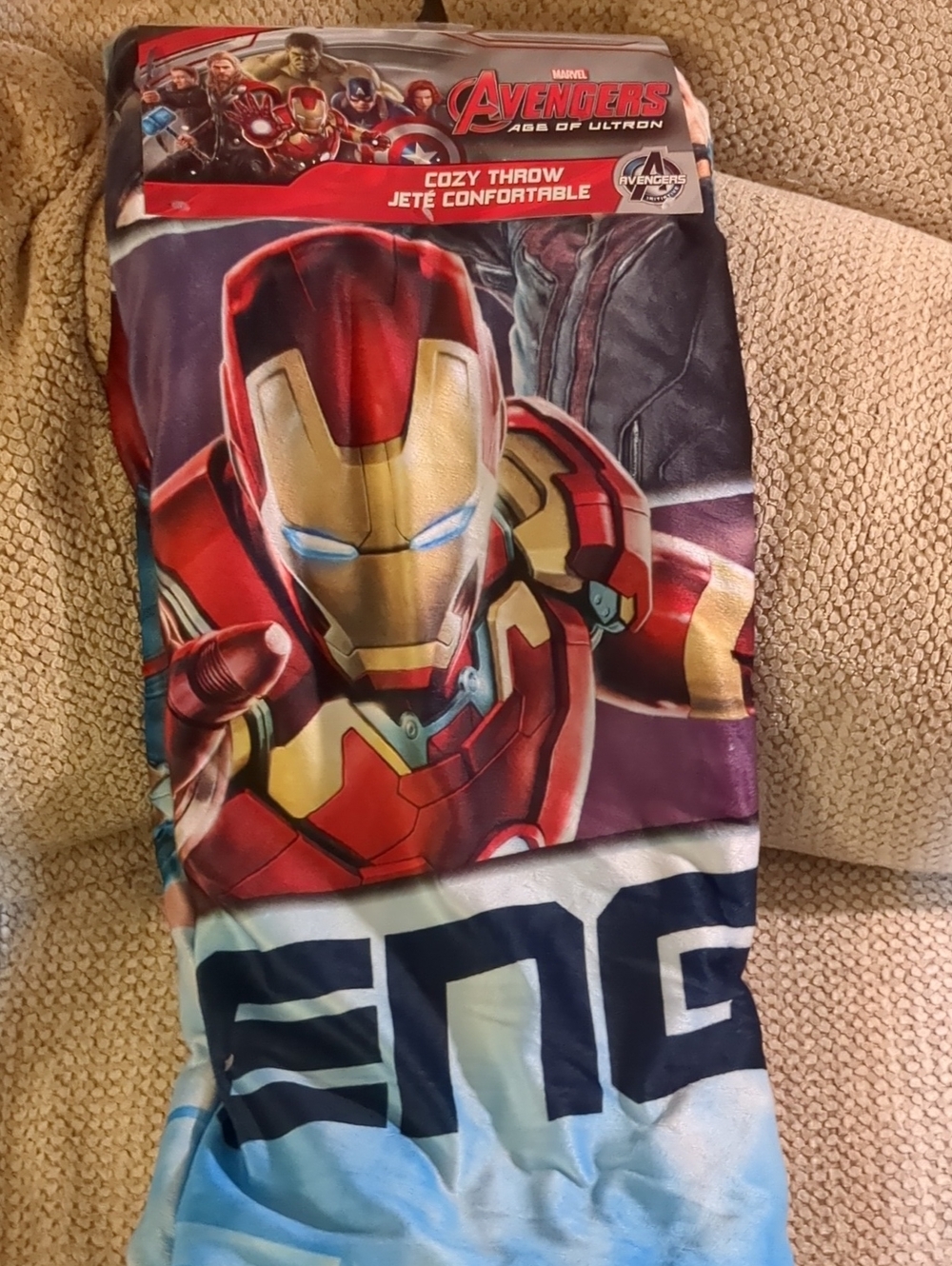 Marvel Avengers Throw Blanket